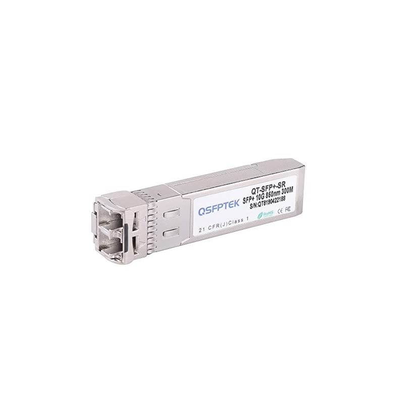 10G SFP+ Module 10GBASESR 850nm 300M DDM Multimode LC SFP+ Transceiver for Cisco SFP10GSR Ubiquiti UFMM10G Netgear Mikrotik DLink Supermicro Linksys Other Open Switches 2 Pack
