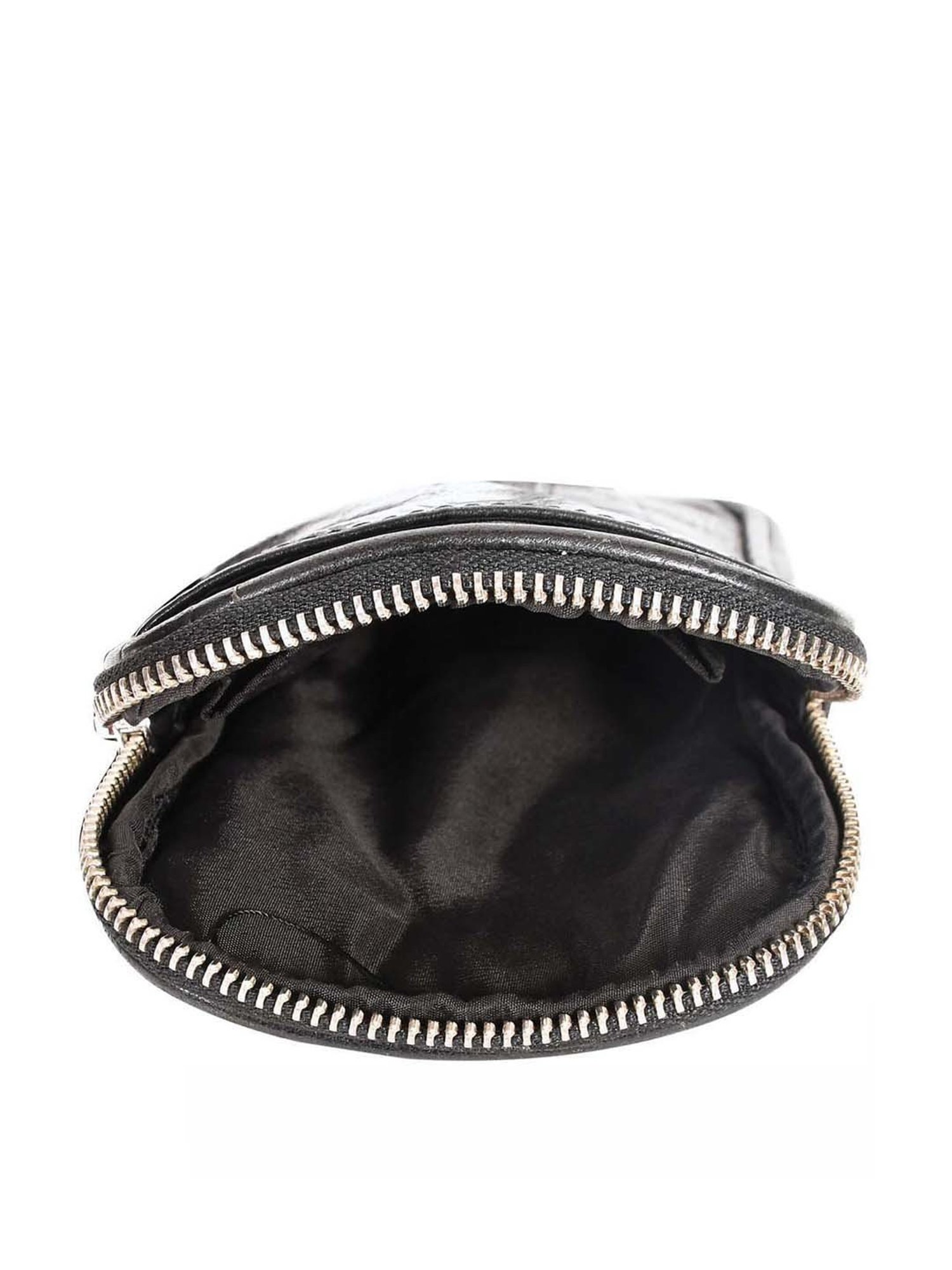 SASSORA Black Textured Mobile Pouch