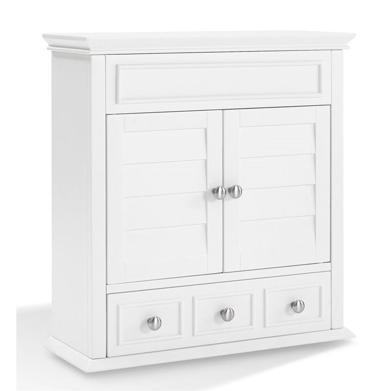 Wood Medicine Cabinet in White-Pemberly Row