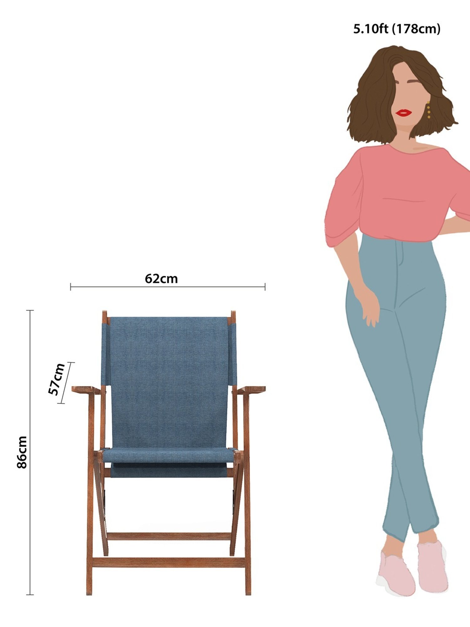 Durian Melania Cigar Brown Fabric Rocker Chairs