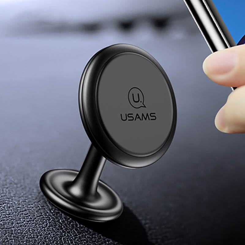 USAMS Strong Magnetic Dashboard Car Phone Holder 360 Rotation For 3.5-7.0 Inch Smart Phone for Samsung Galaxy S10+ for iPhone XS Max
