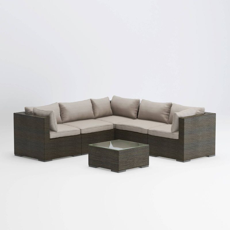 Sino Wicker Sofa Set - Balkene Home