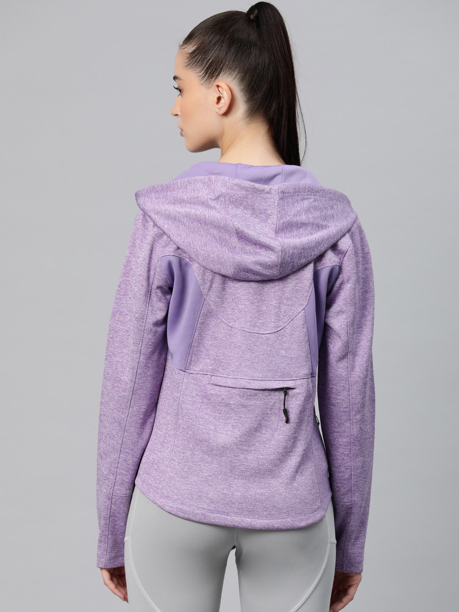 Amante Black Cotton Sports Sweatshirt