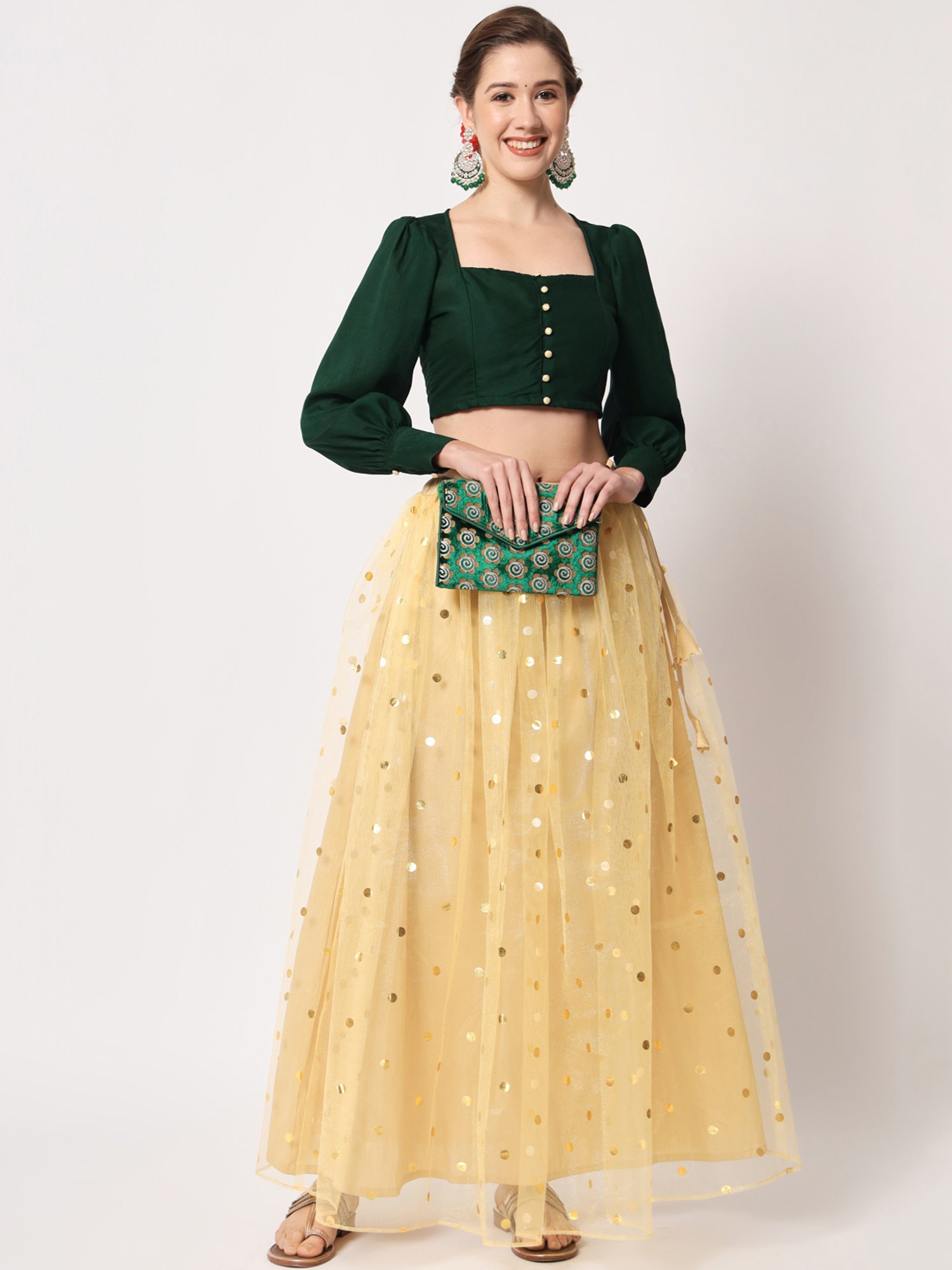 studiorasa Green Blouse