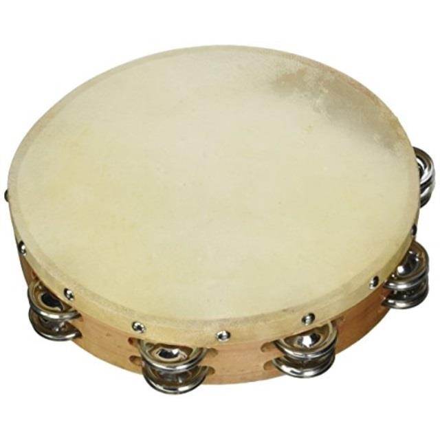 hw products t10hd 10in. double tambourine