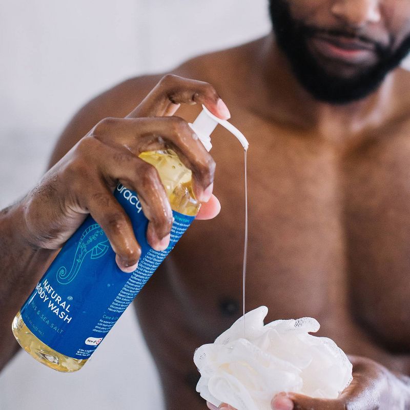 Puracy Citrus & Sea Salt Natural Body Wash Shower Gel - 16 fl oz