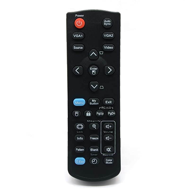 A00009441 Replacement Remote Control for ViewSonic PJD5132 PJD5134 PJD5232L PJD5234L PJD5533W PJD6235 PJD6245 PJD6543W PJD7820HD PJD7822HDL Projectors