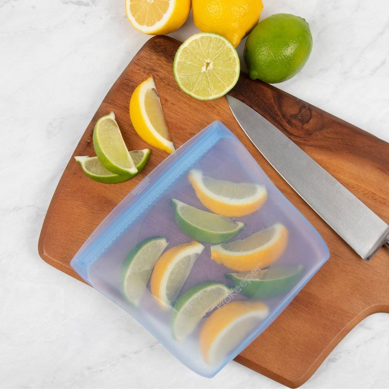 Progressive Reusable Silicone Sandwich Bag - Midday Blue