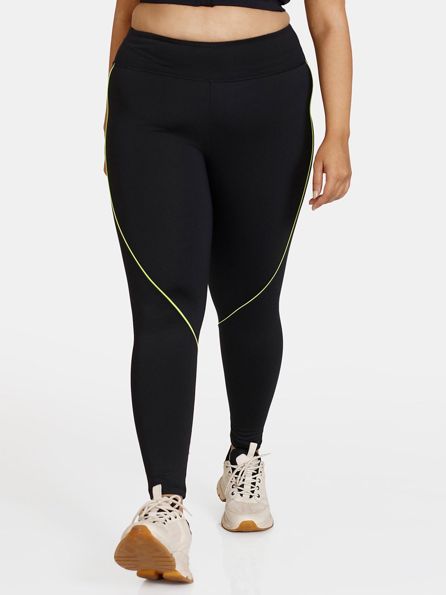 Zelocity by Zivame Black Tights