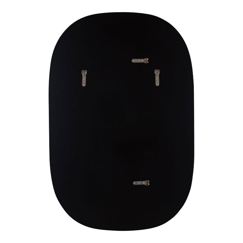 24" x 36" Caskill Irregular Wall Mirror Silver - Kate & Laurel All Things Decor