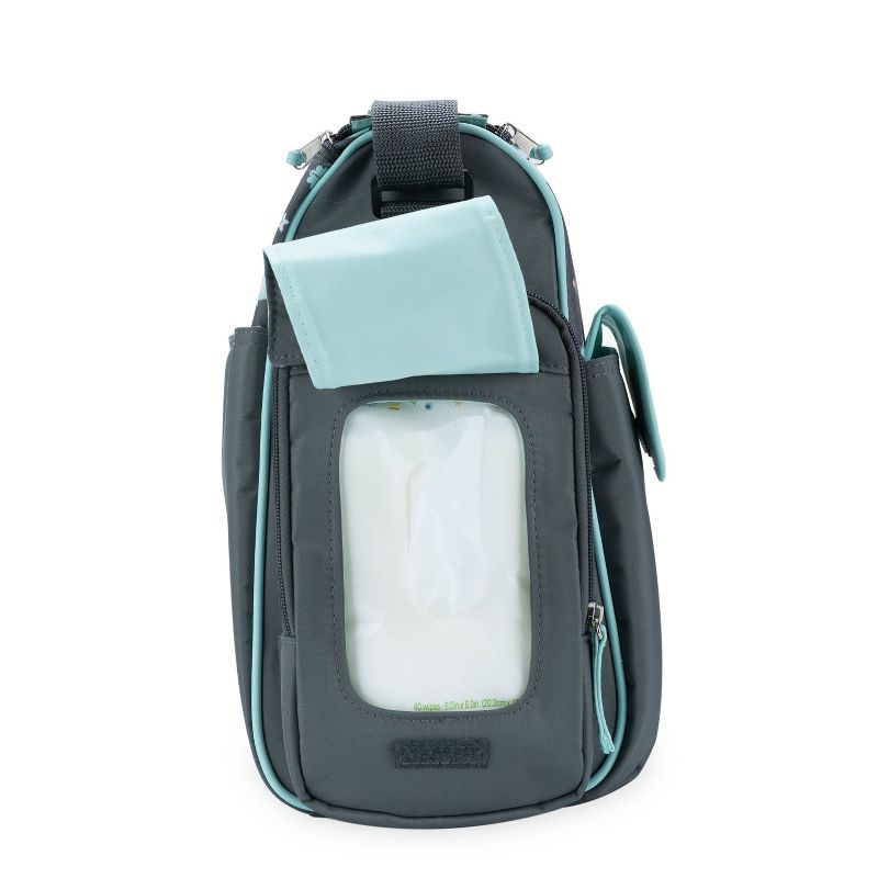 The Physics of HipHop Diaper Bag - Black