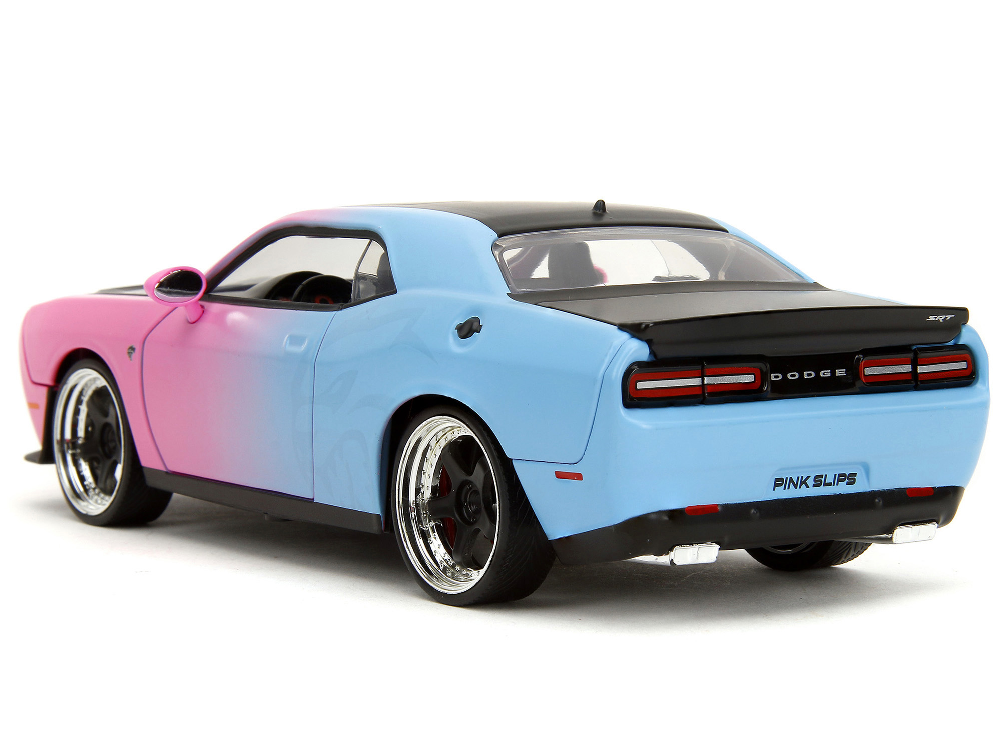 2008 Dodge Challenger SRT8 Blue Metallic 1/24 Diecast Model Car by Maisto