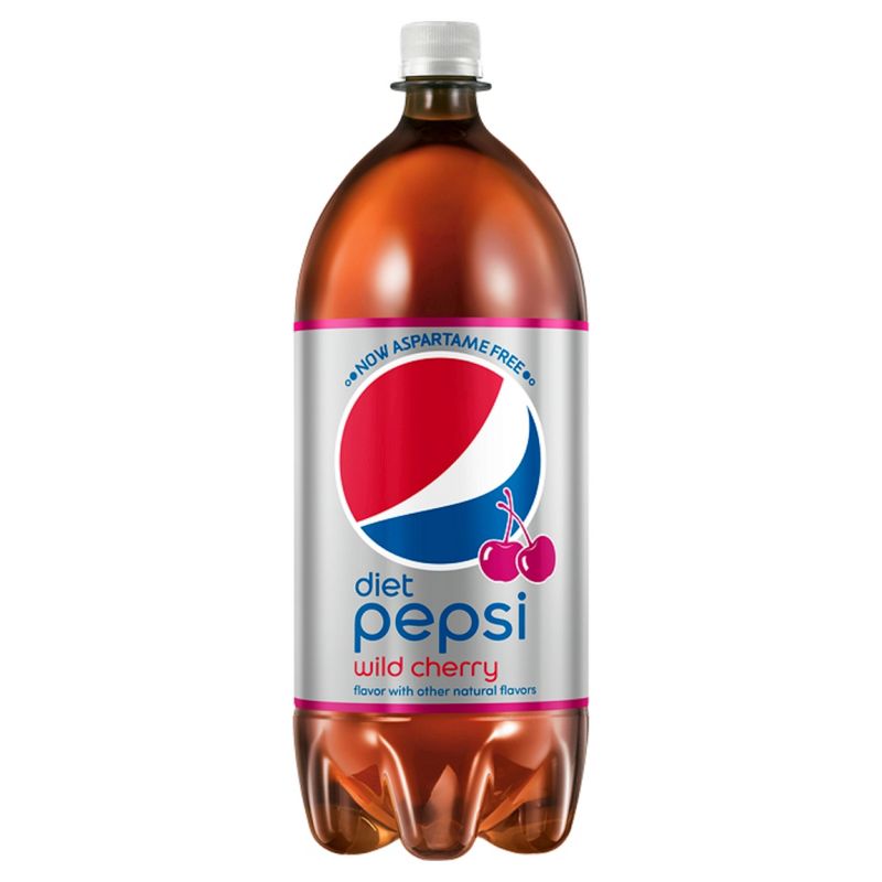 Diet Pepsi Wild Cherry Cola Soda - 2L Bottle