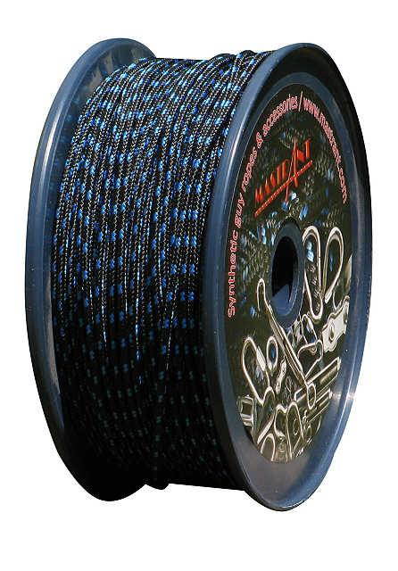 Mastrant MP03200 3 mm Diameter Mastrant-P Braided Rope w/Twisted Core - 200 Meter Length