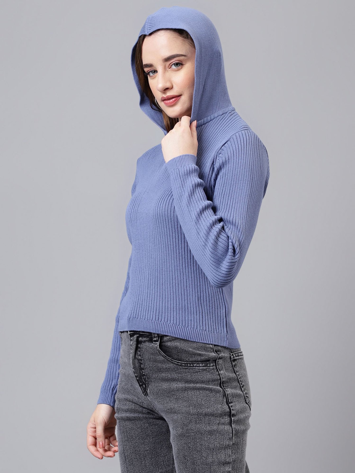 Latin Quarters Blue Sweater