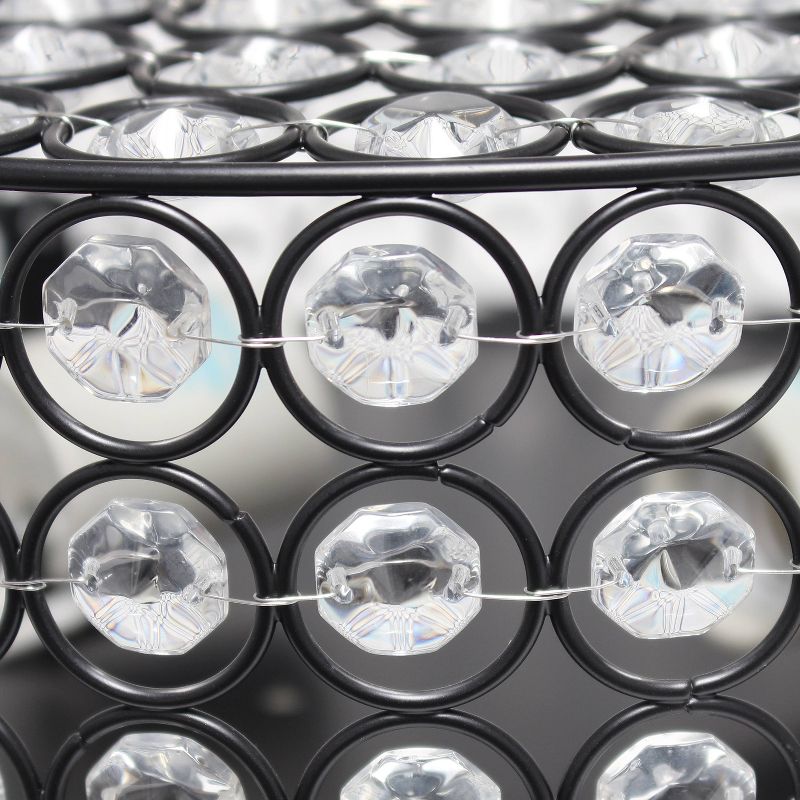 12" Round Elipse Restoration Flushmount Pendant Bronze - Elegant Designs