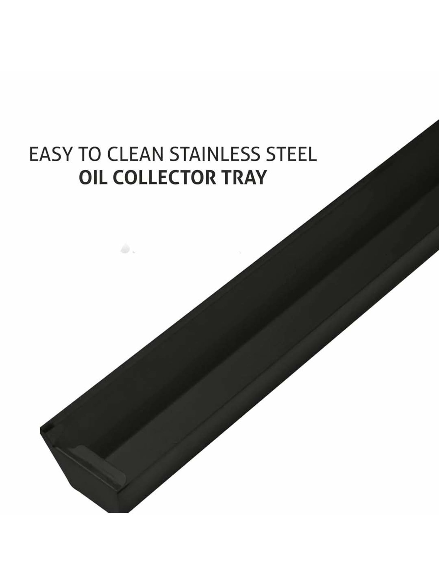 Glen CH6072SXAC60 1200CMH 60cm Wall Mounted Chimney (Black)