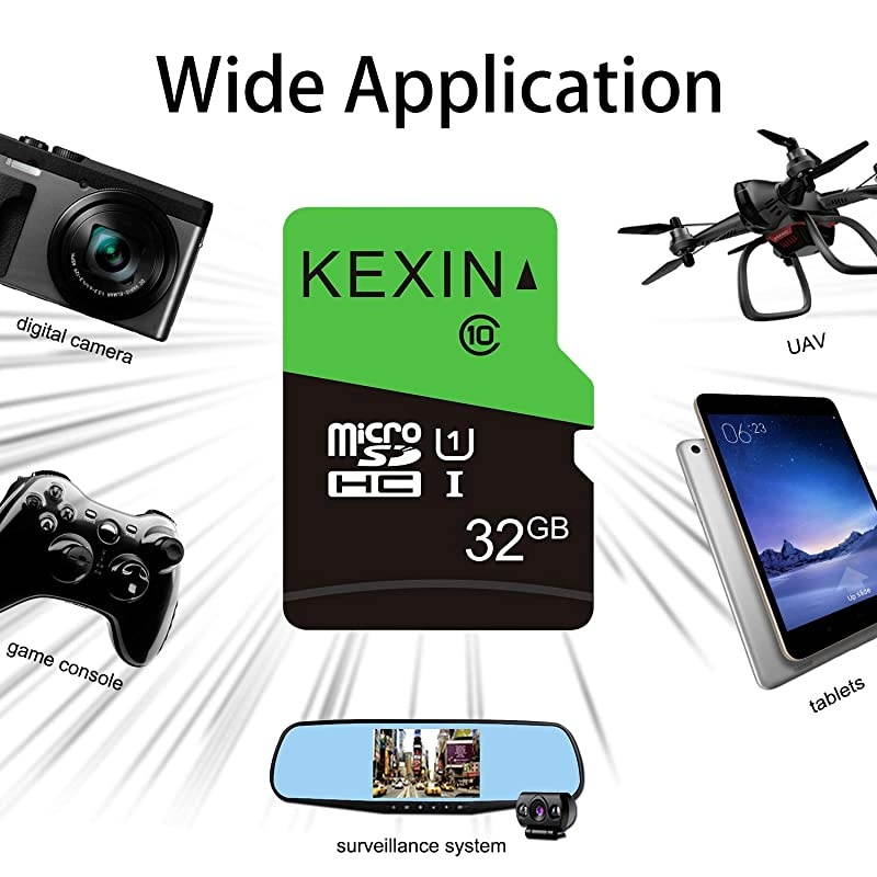 3 Pack 32GB Micro SD Card Memory Card MicroSDHC UHSI Memory Cards Class 10 High Speed Card C10 U1 32 GB 3 Pack