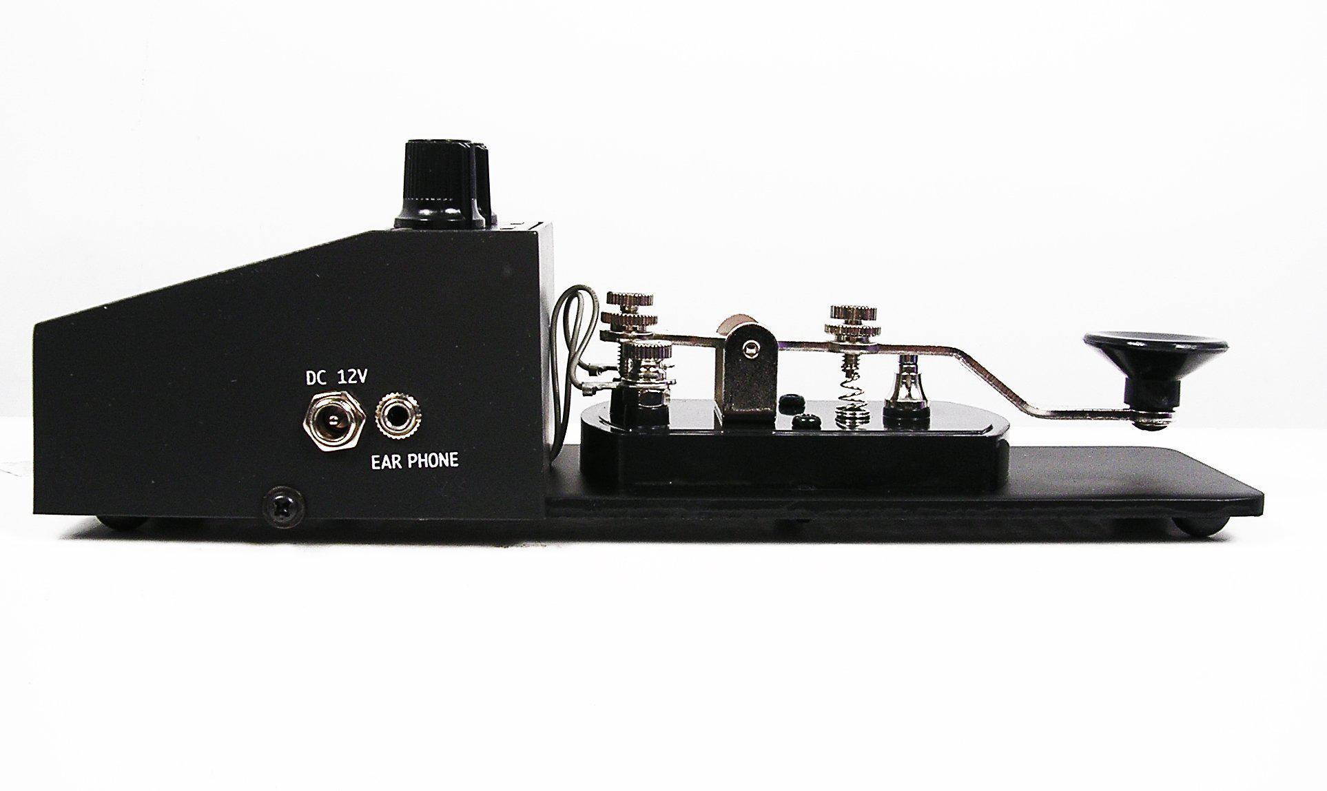 MFJ Enterprises Original MFJ-557 Deluxe Morse Code Practice Oscillator Straight Key w/ Volume Control