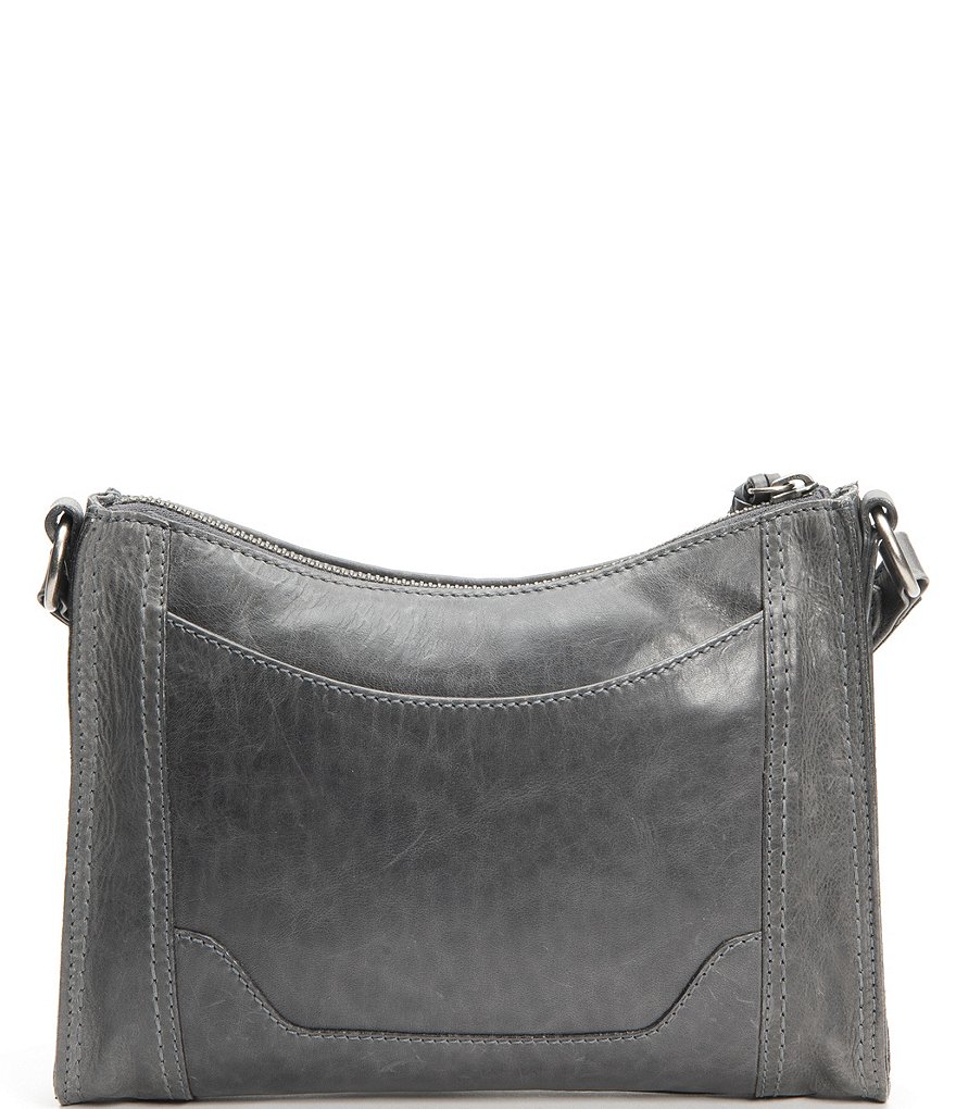 Frye Melissa Floral Embroidery Top Zip Crossbody Bag