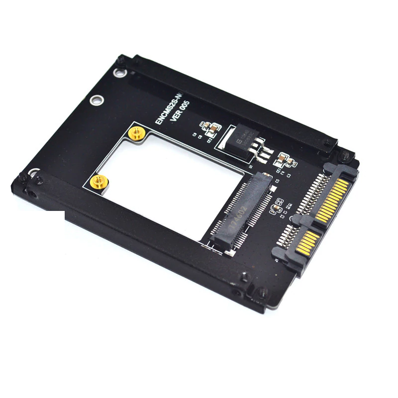 MSATA SSD to 2.5inch 22PIN SATA3.0 Adapter Converter card with bracket