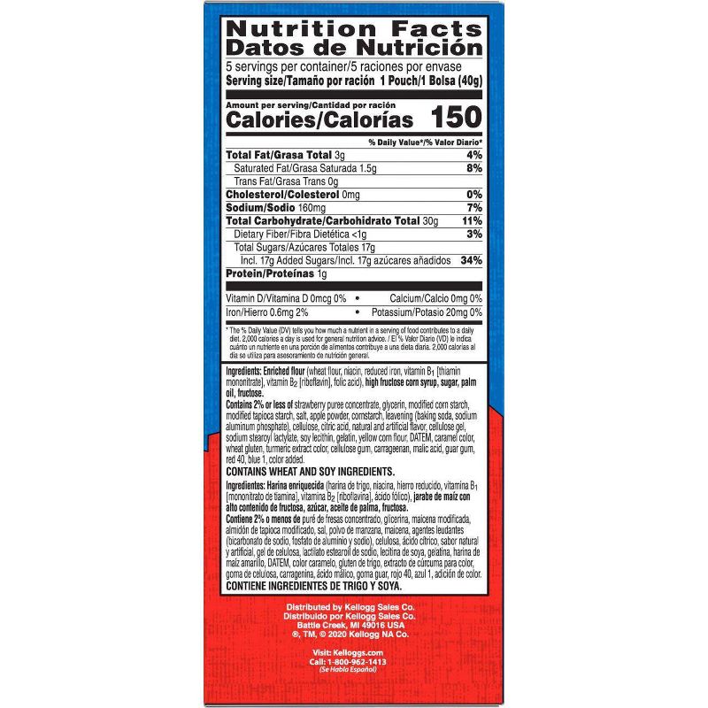 Kellogg's Pop-Tarts Frosted Strawberry Pastries - 12ct/20.31oz