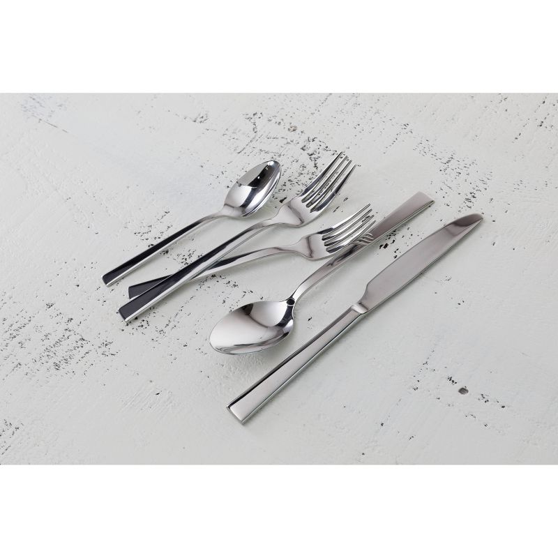 42pc Stainless Steel Ciro Silverware Set - Fortessa Tableware Solutions