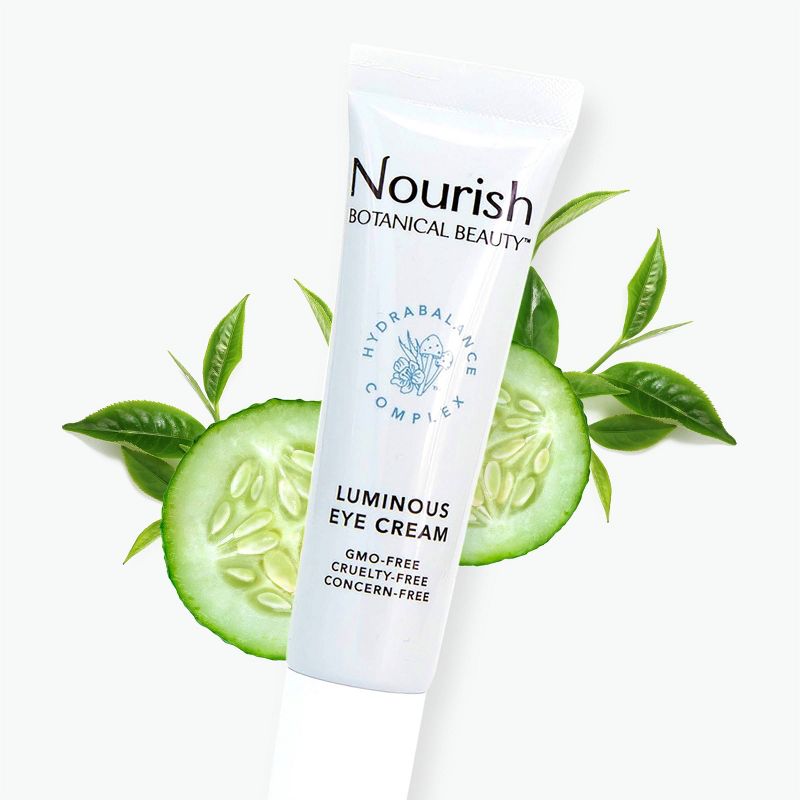 Nourish Organic Botanical Beauty Luminous Eye Cream - 0.5 fl oz