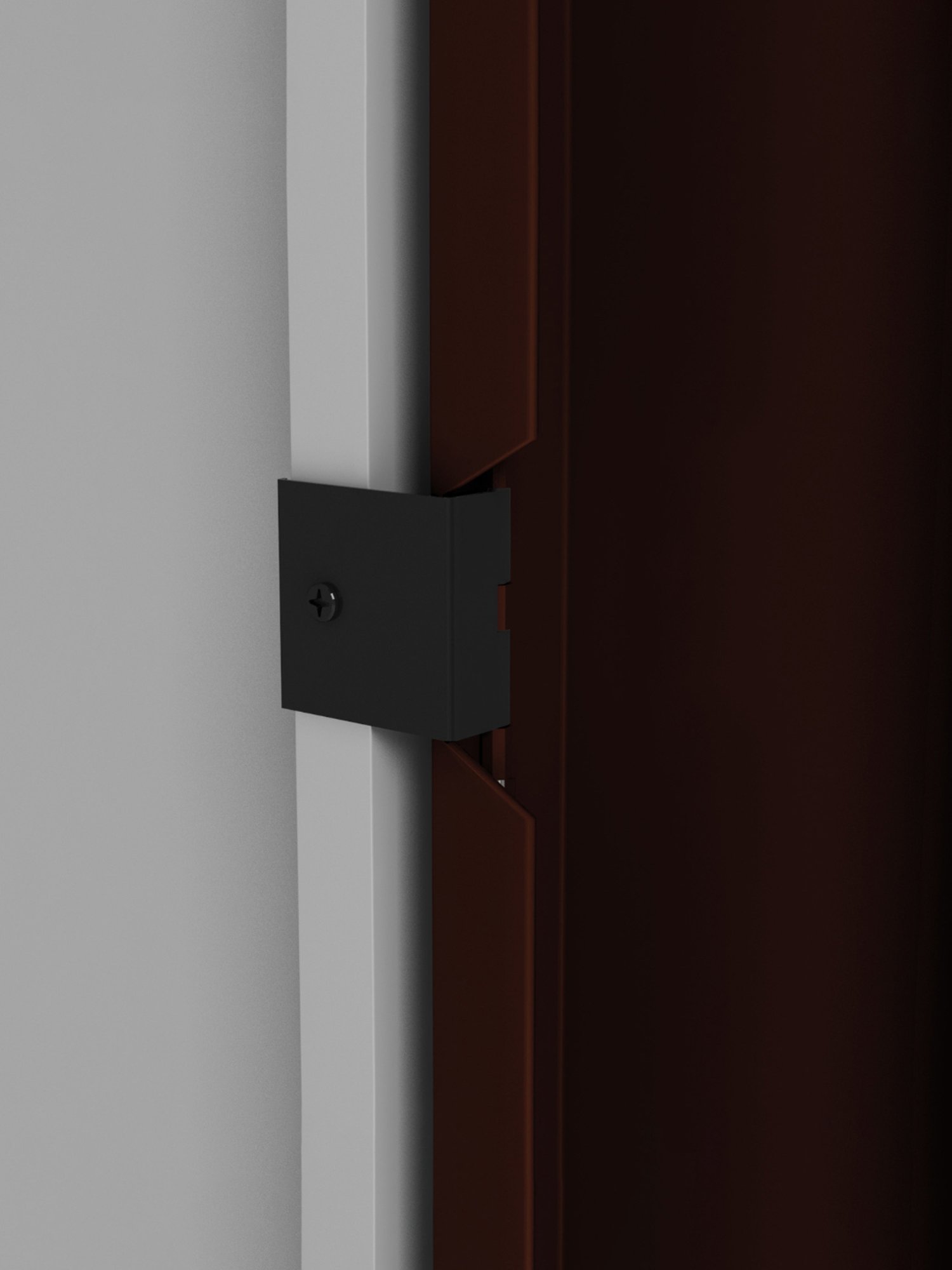 Home Basics 5 Dual Hook Chrome Plated Steel Over the Door Hanging Rack