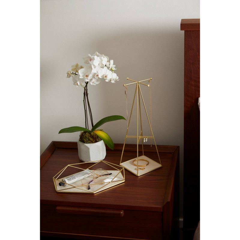 Prisma Jewelry Stand Brass - Umbra