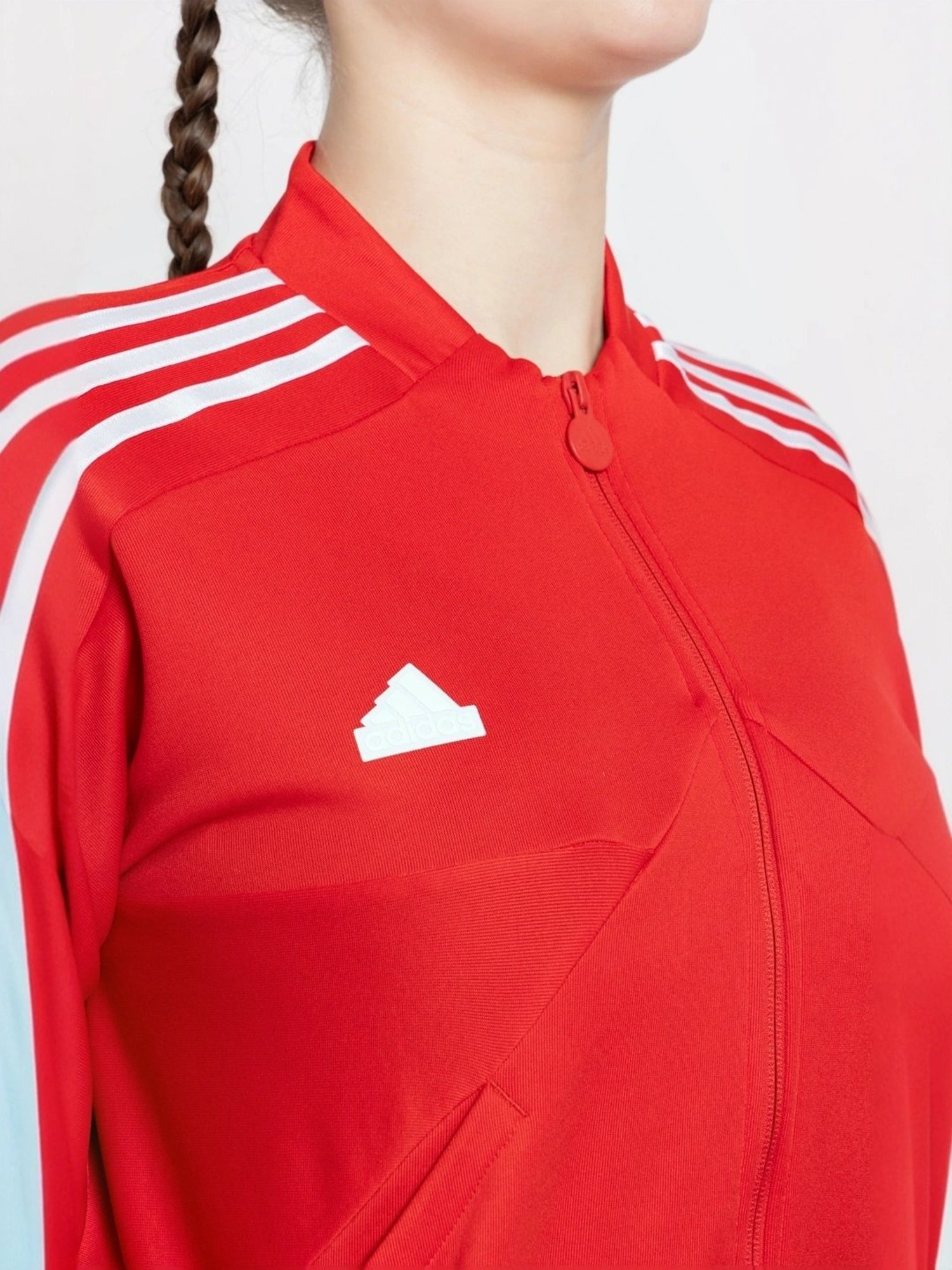 adidas Red Striped Sports Jacket