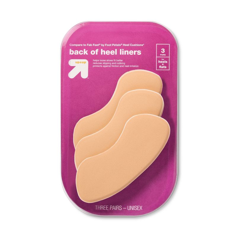 Khaki Heel Cushion - 3ct - up & up™