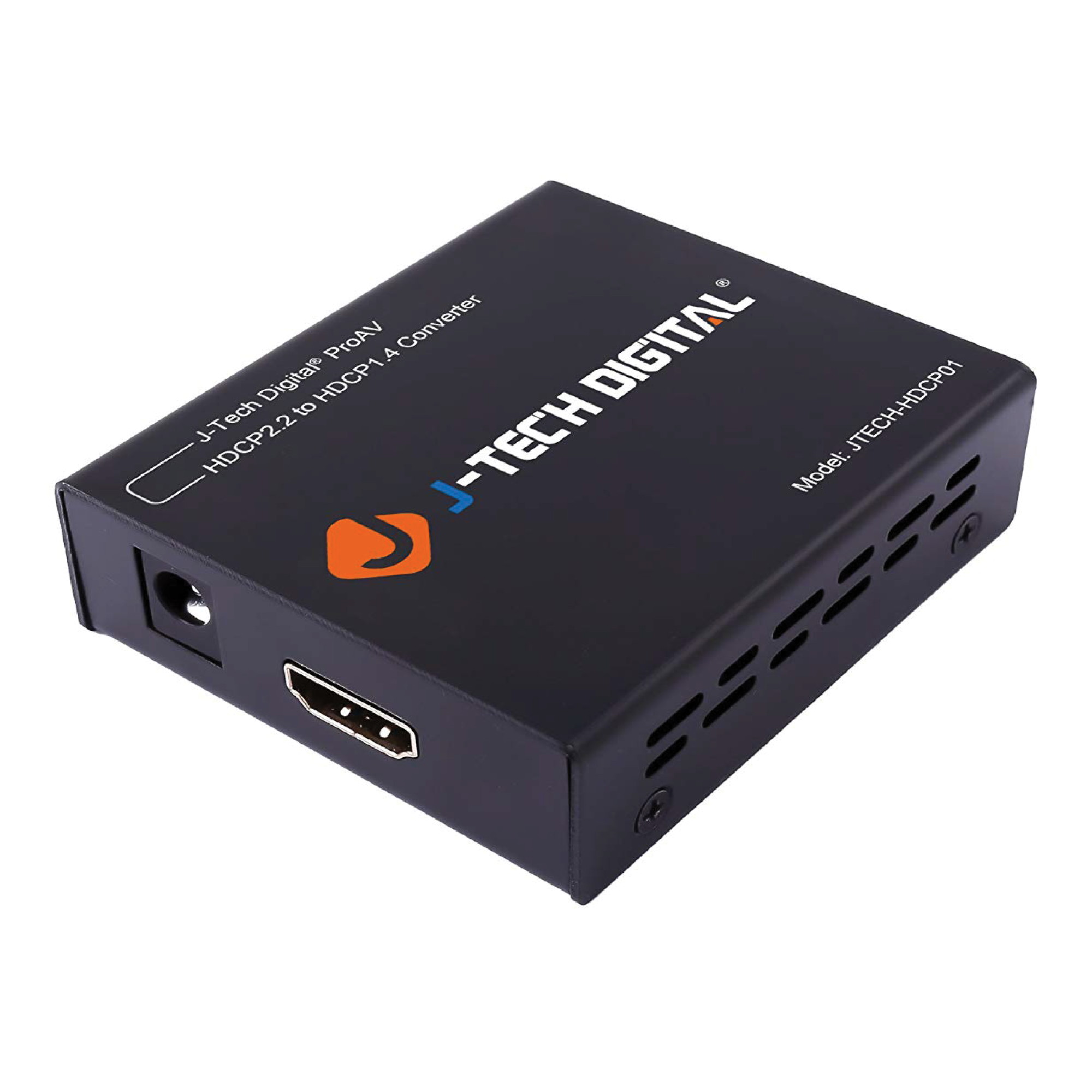 J-Tech Digital HDCP Converter Downgrade HDCP v2.2 to v1.4 for 4K x 2K @60HZ Supports 3D, CEC, Dolby DTS LPCM and More