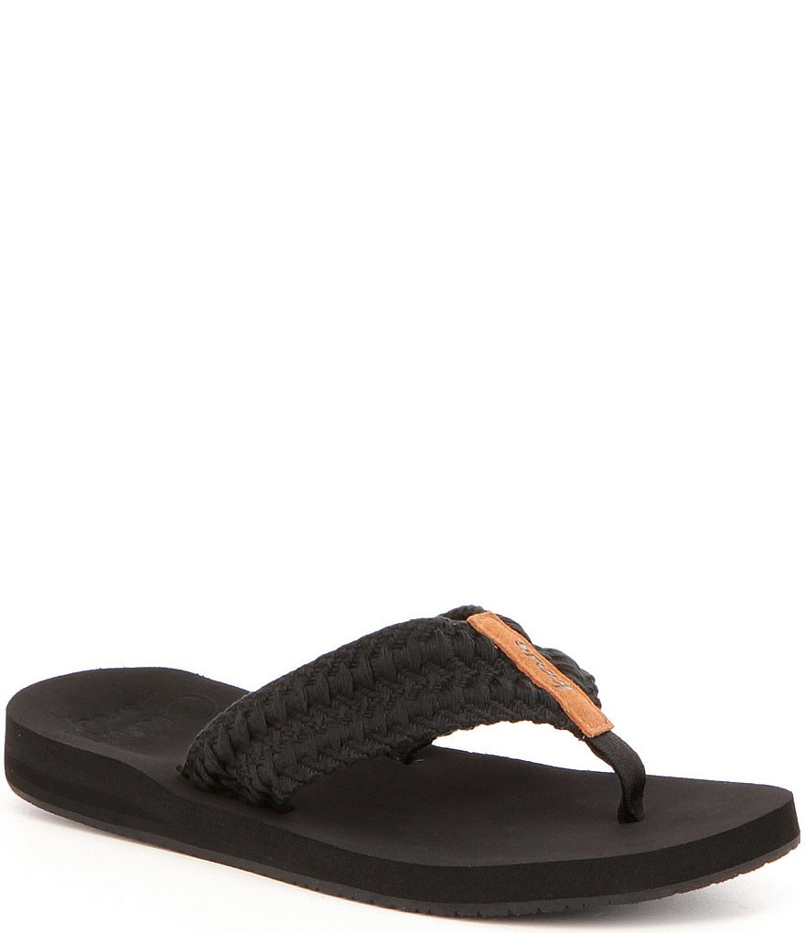 Reef Cushion Threads Woven Flip Flops