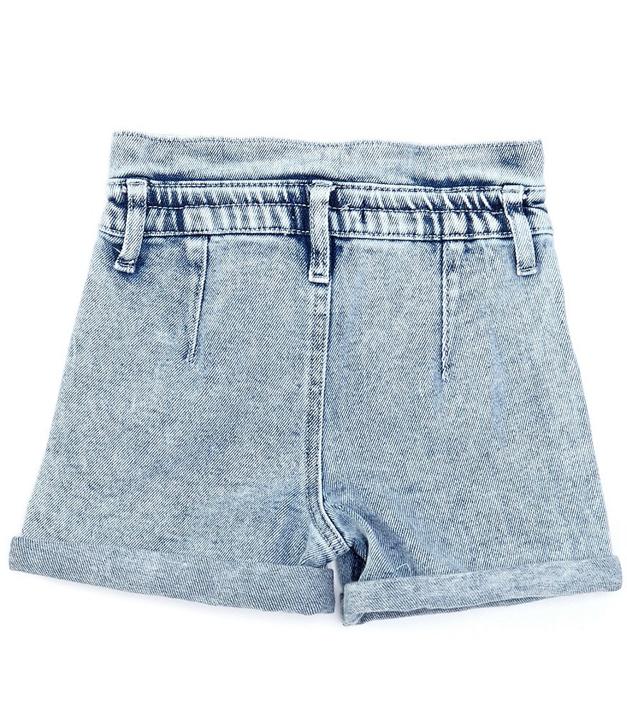 GB Girls Little Girls 2T-6X Roll-Cuff Denim Short