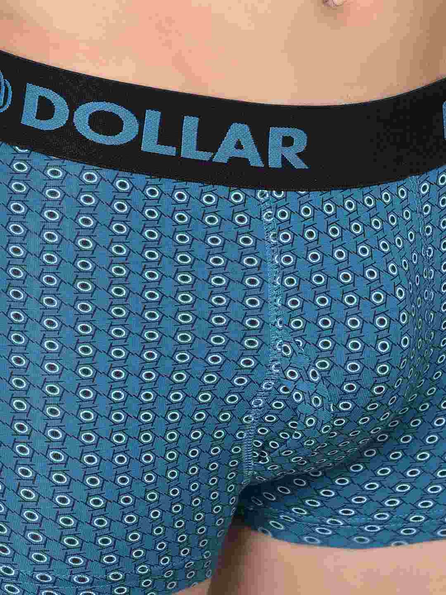 Dollar Bigboss Assorted Cotton Regular Fit Printed Trunks - Pack Of 3