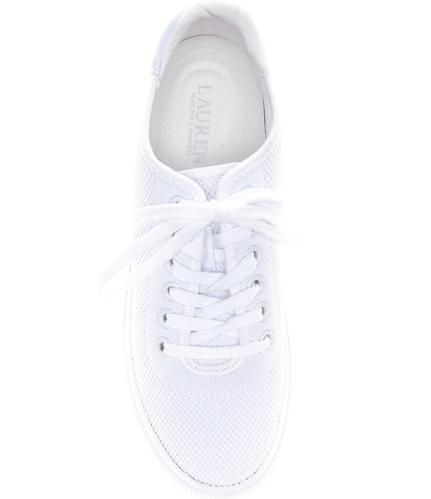 Lauren Ralph Lauren Jaylin Knit Lace-Up Sneakers