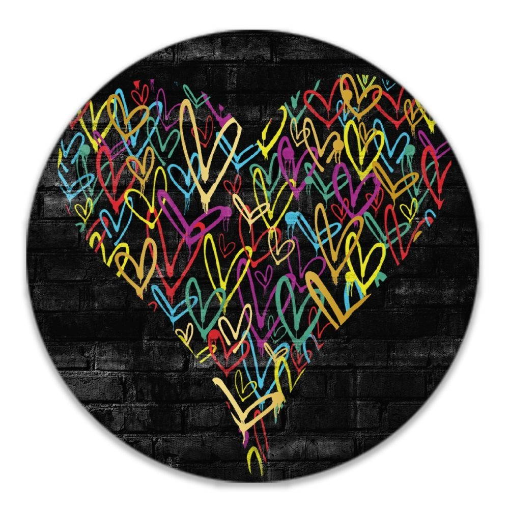 Lang Companies,  jgoldcrown All Hearts Coasters, 4 Inch