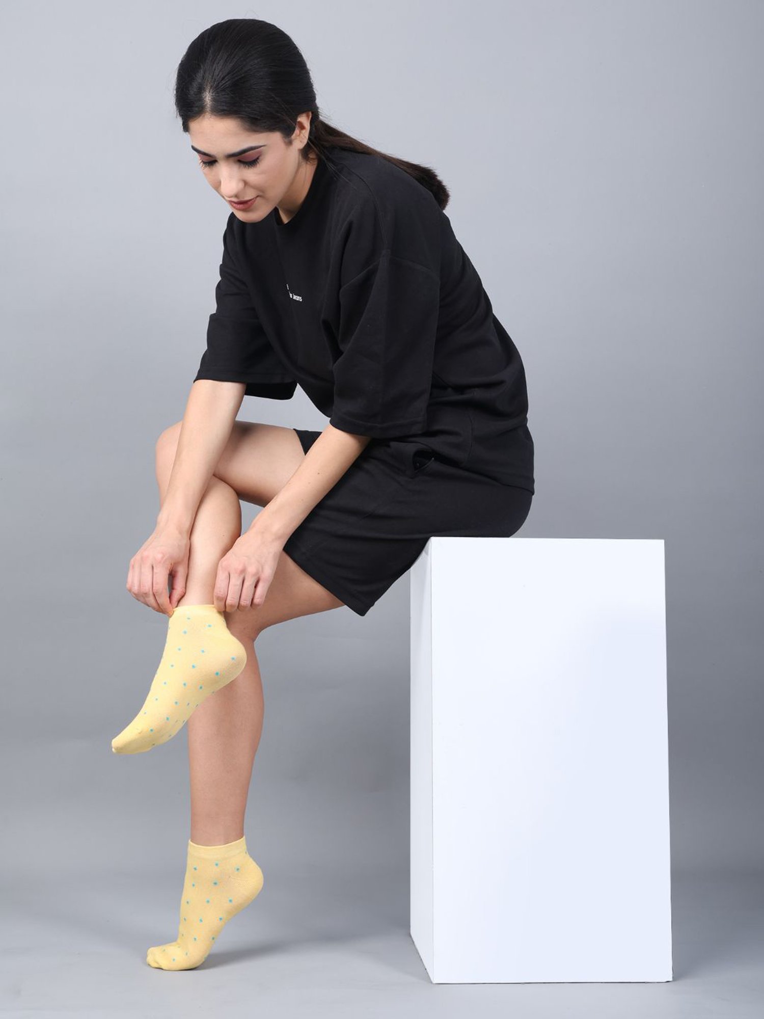 Dollar Socks For Women's Casual Low Ankle In (Pack of 5)