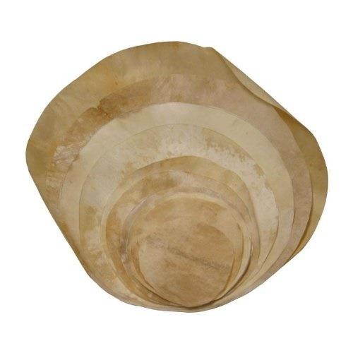 natural goatskin, 30", thick