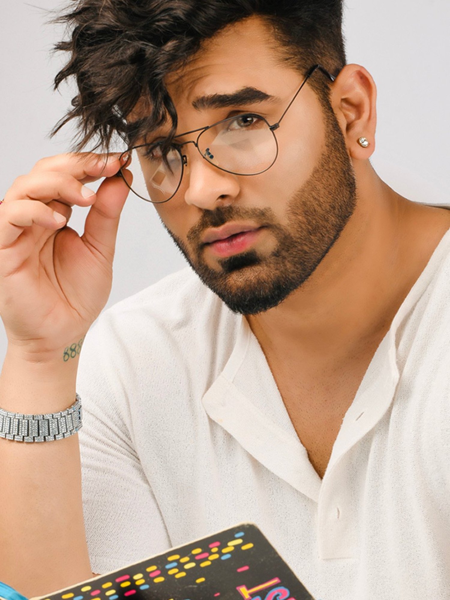 Resist Eyewear Clear Aviator UV Protection Unisex Sunglasses