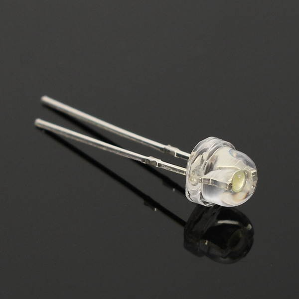 300pcs F5 5mm White Bright Diode Straw Hat Super Light LED Assortment Kit