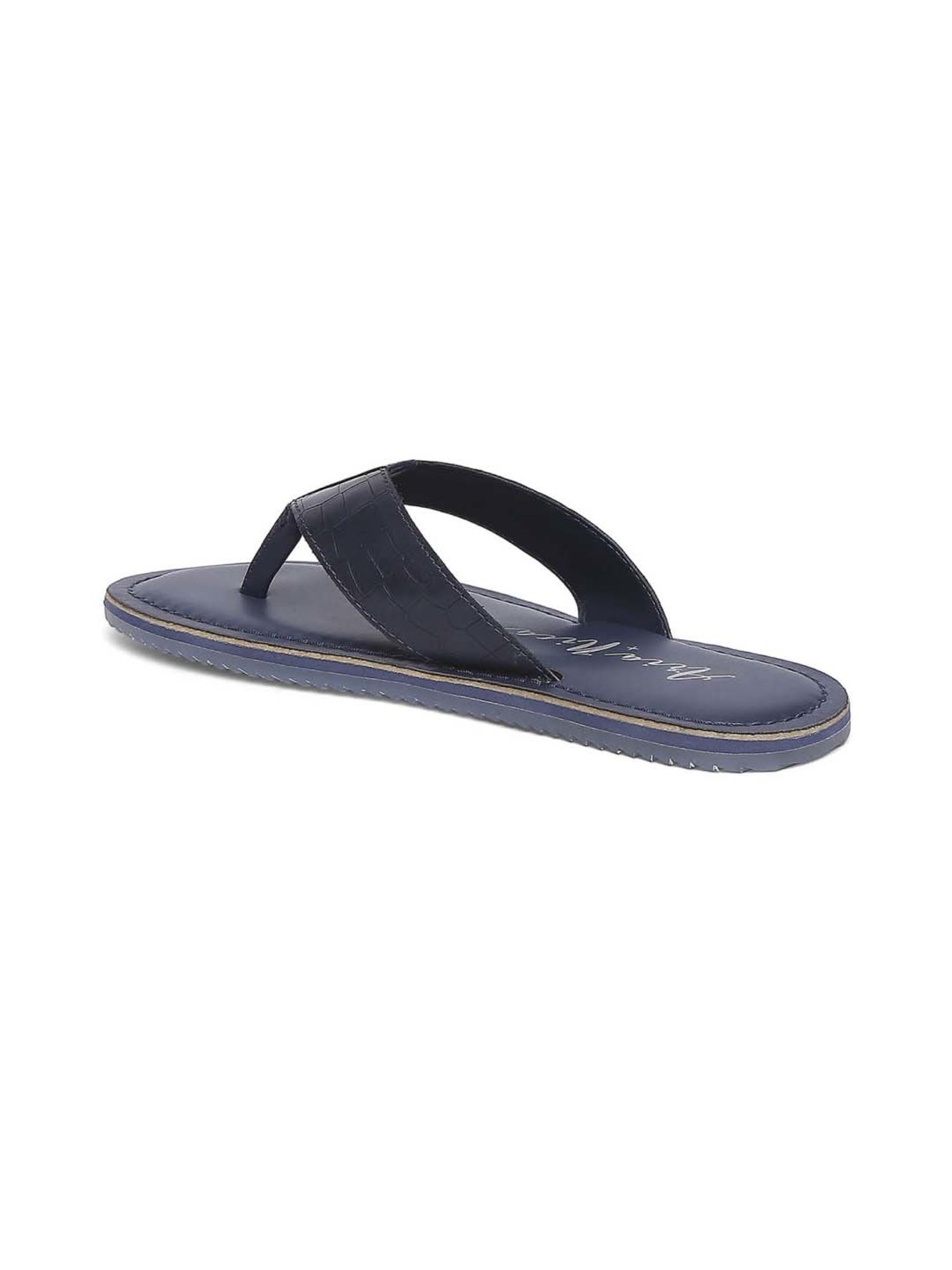 Aria Nica Kids Justin Navy Flip Flops