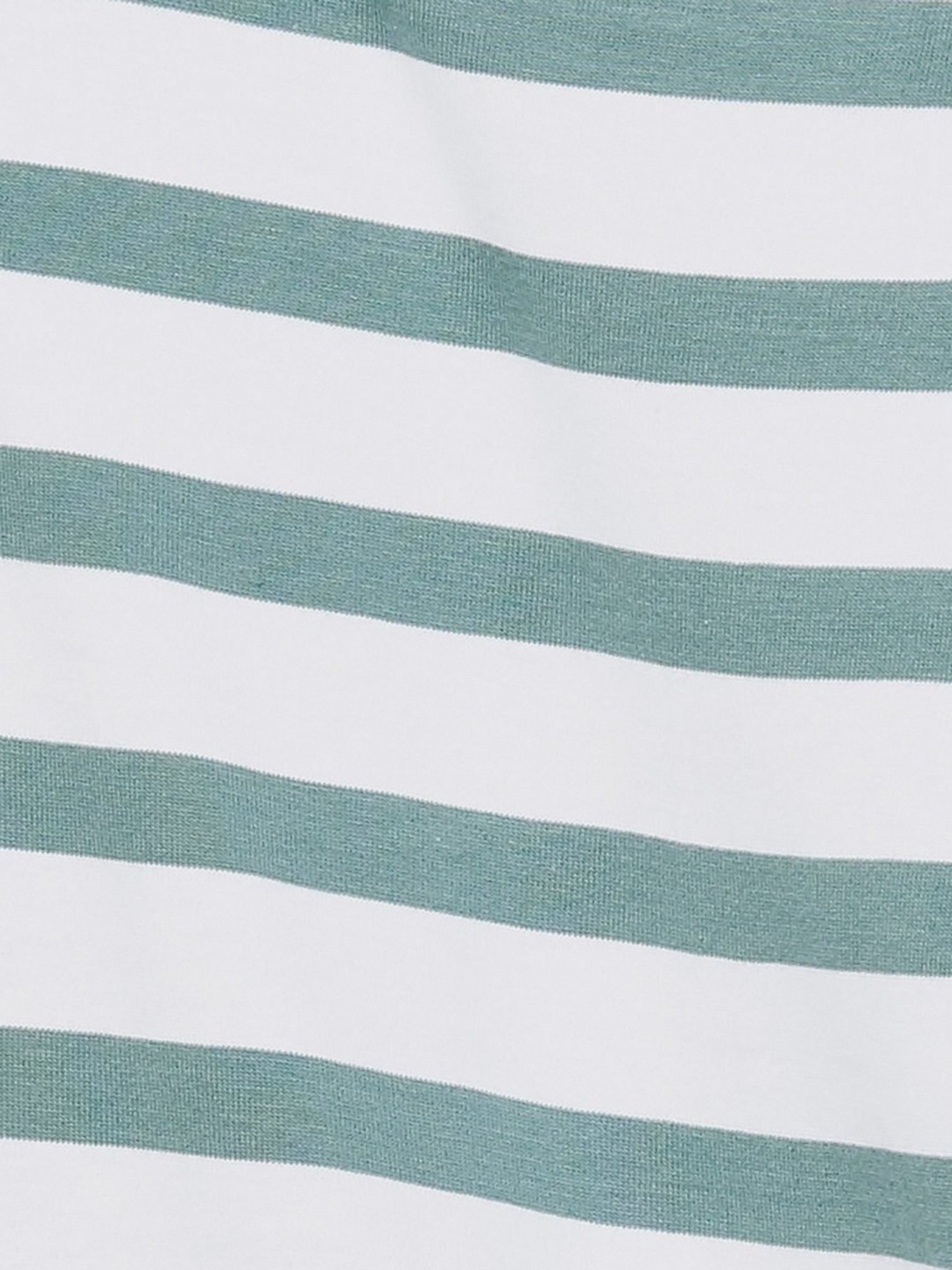 Smileyworld Olive Cotton Regular Fit Striped T-Shirt