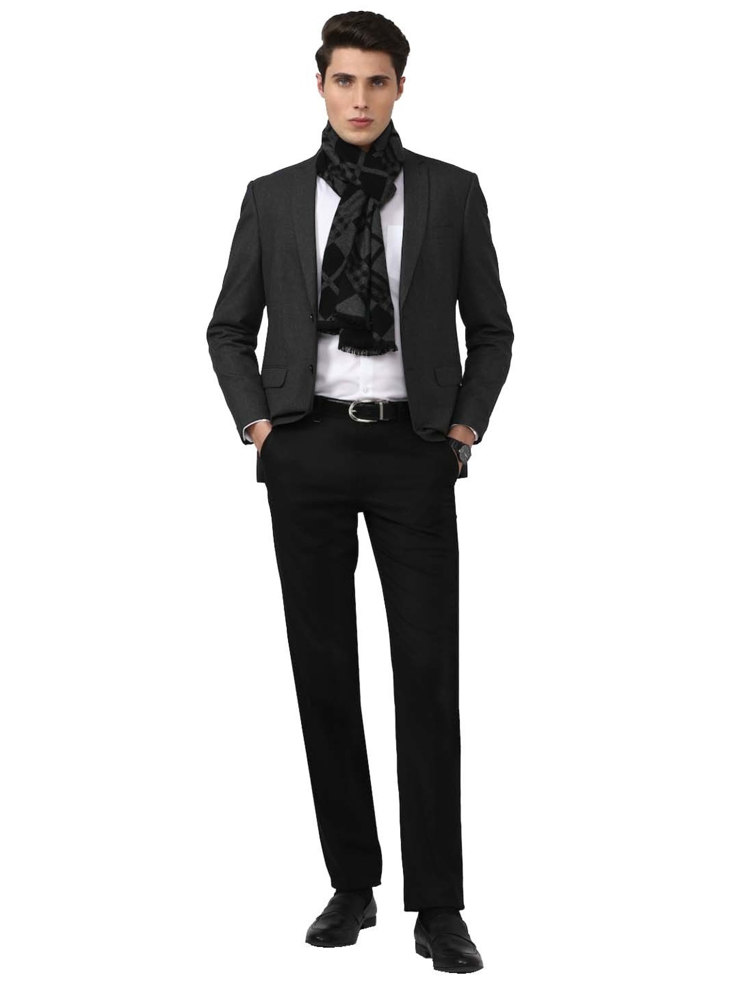 Gant Green Wool Solid Muffler