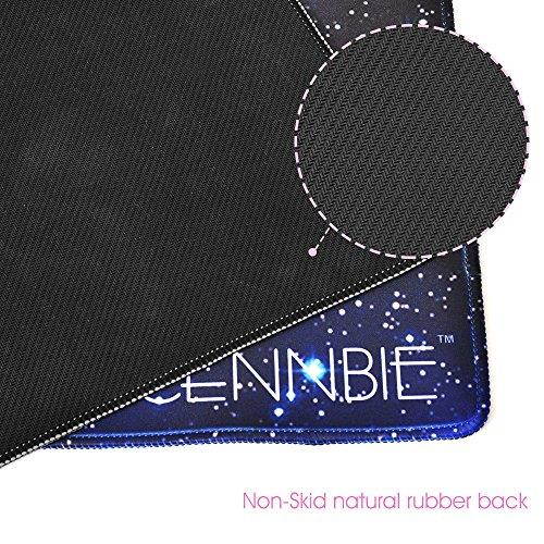 Cennbie Galaxy Extra Large XXL Gaming Mousepad Non-Slip Rubber Oblong MousePad for Computer Desk Stationery Accessories 35.4 x 15.5in