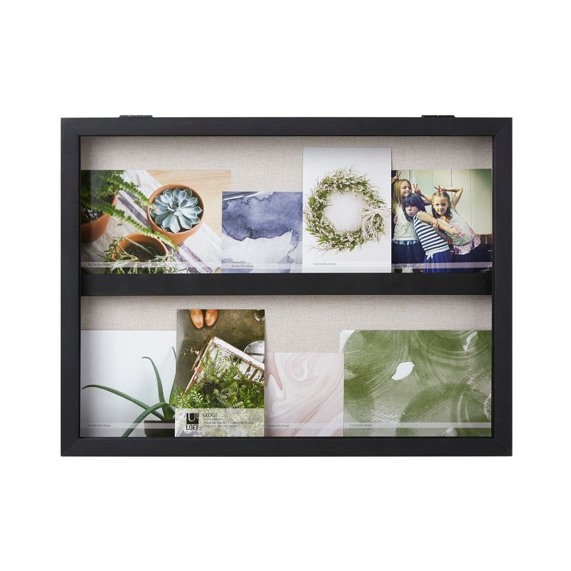 20"X15" Ledge Landscape Photo Display Black - Loft By Umbra