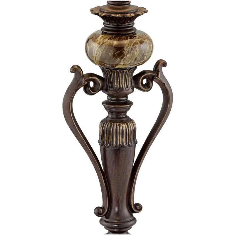 Kathy Ireland Amor Collection Accent Table Lamp in Bronze