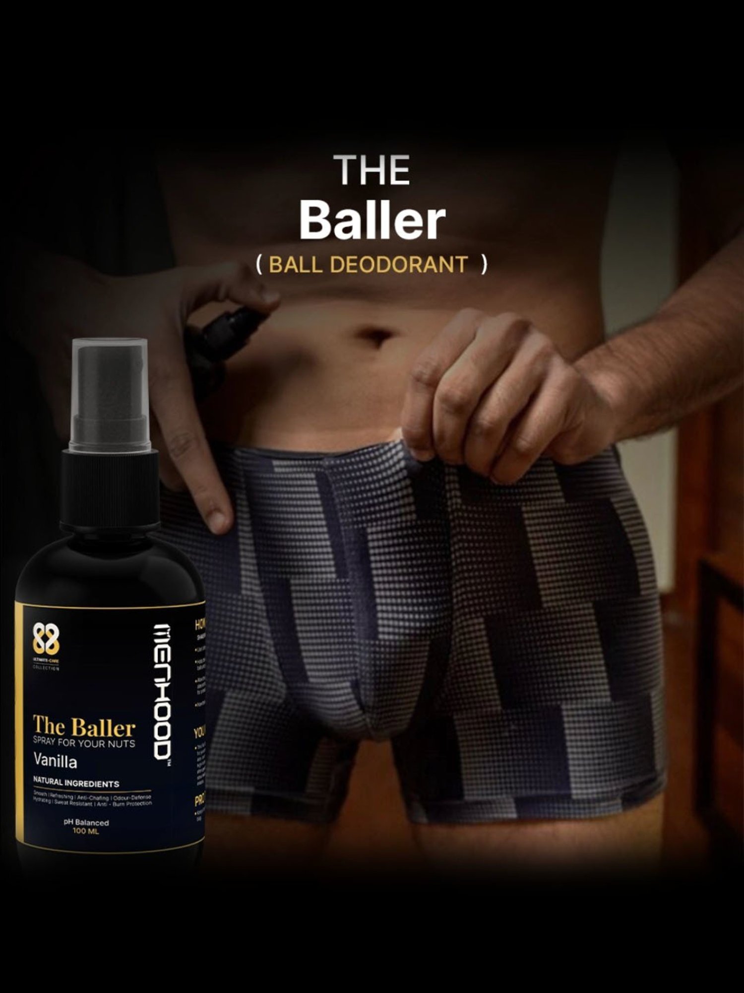 MENHOOD Essential Package 2.0, Trimmer, Pre-Trim Gel, Ball Shower Gel, Razor, Man-Cure Kit & More