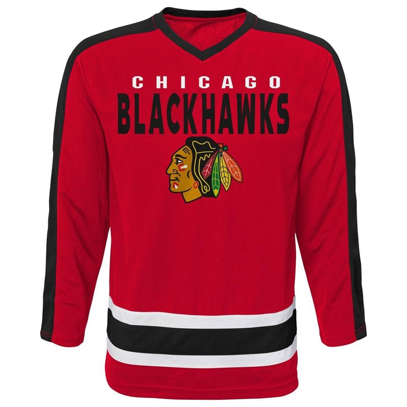 NHL Chicago Blackhawks Boys' Jersey - L